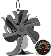 Wood Stove Fan Heat Powered