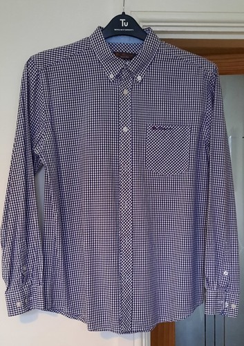 Ben sherman purple gingham - ben,