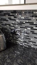 Black & Shimmer Black Crystal