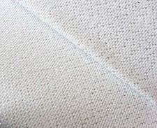 Silver lurex 18 Count Zweigart