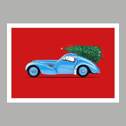 Bugatti atlantic christmas - bugatti,