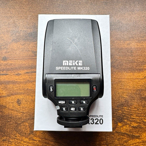 Meike mk320 speedlite flash - meike,