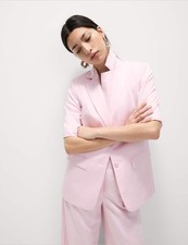 Marks & Spencer Womens Pink Casual Women Blazer - M&S