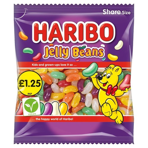 Haribo jelly beans sweets - beans,