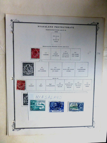 Nyasaland protectorate - nyasaland,