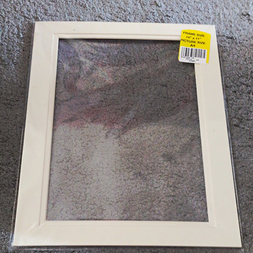 White vinyl rectangle photo - white,