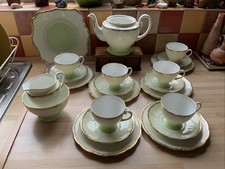 Royal Standard Vintage Mid Century Bone China Tea Set 22 Piece (N0 TEAPOT LID)
