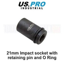 US PRO INDUSTRIAL 1/2" dr 21mm