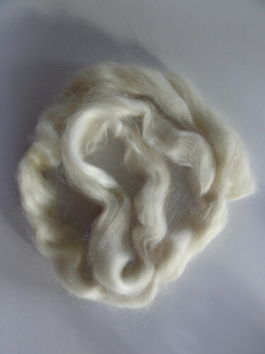 Mohair platinum 100 for baby - 100%,
