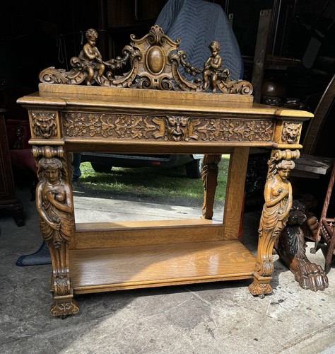Horner carved oak - j.,