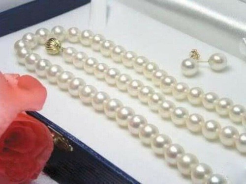 7mm natural white real - 6-7mm,