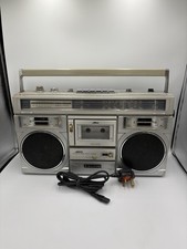 Vintage SANYO M-X310K Stereo Radio Cassette Recorder Boombox - TESTED & WORKING