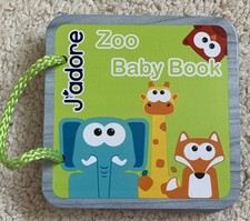 Small Wooden J’adore Book -