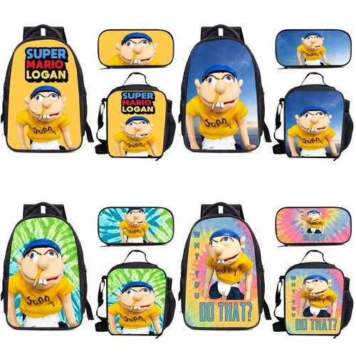 Jeffy puppet backpack school - jeffy,