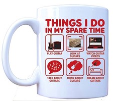 Guitar Mug – Things I Do In