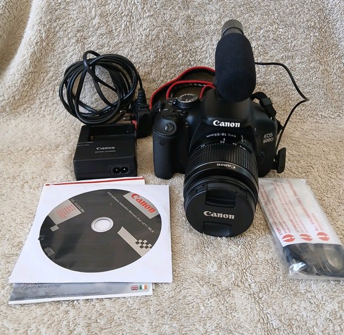 Canon 600d dlsr with - canon,
