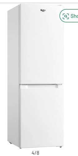 Bush free standing fridge - bush,