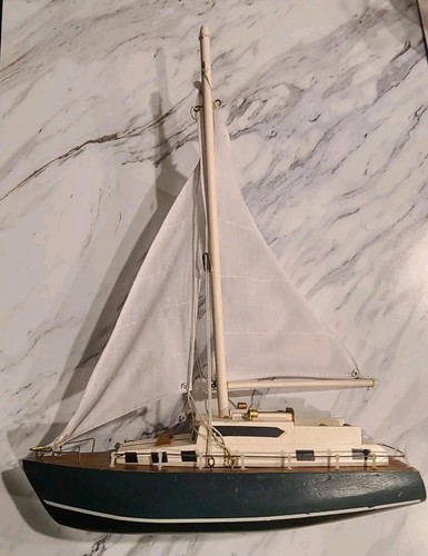 Wooden sailboat decor sailing - decor,