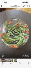 Glass Fish Bowl Flower Vase