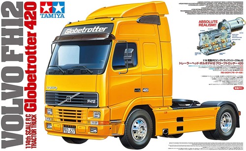 Tamiya trucks volvo - r/c,