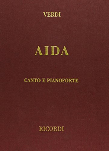 Aida vocal score cloth - aida:,