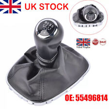 55496814 Gear Stick Shift Knob & Gaiter Boot 5 Speed for Vauxhall Corsa E Adam