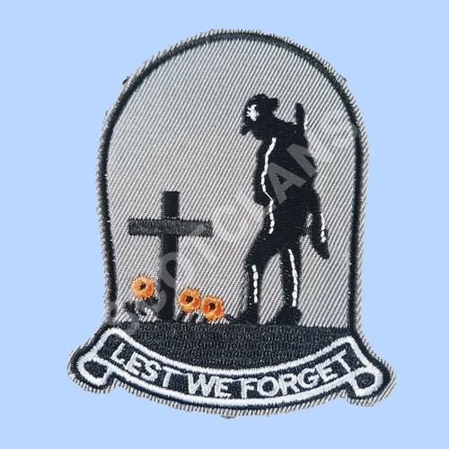 Military style embroidered - military,