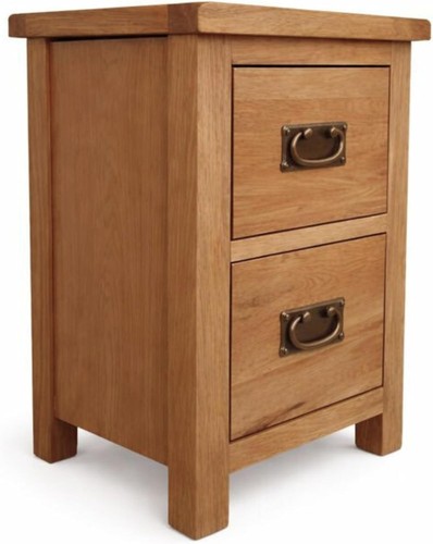 Oak drawer bedside - drawer, –