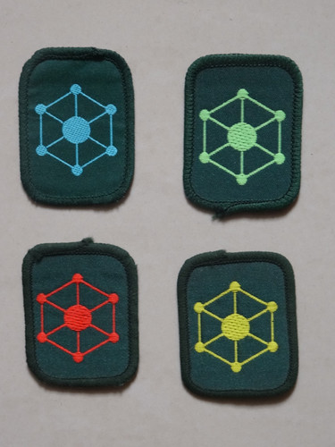 Abstract scout patrol - patrol, badges