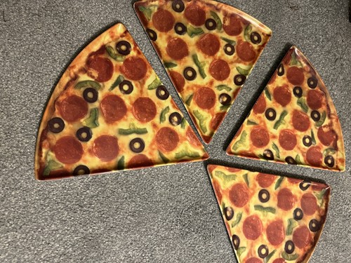 Melamine pizza slice - melamine, shape