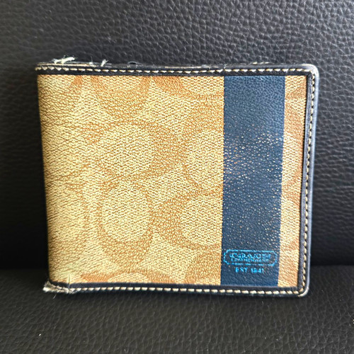 Coach men bifold - men's, tan