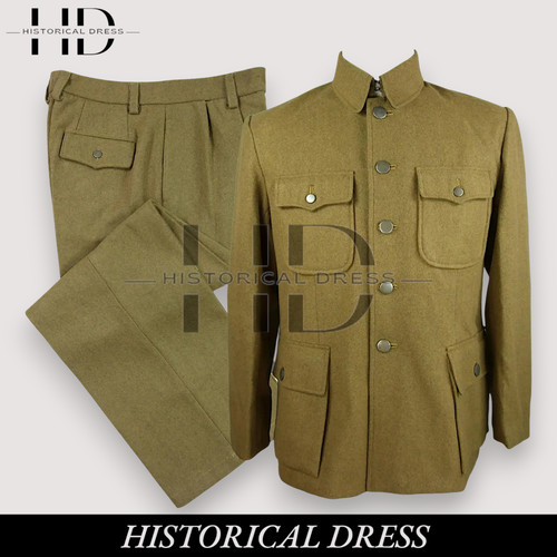 Ww2 khaki field uniform - khaki,