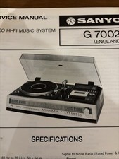 G7002 stereo music - stereo, hi-fi