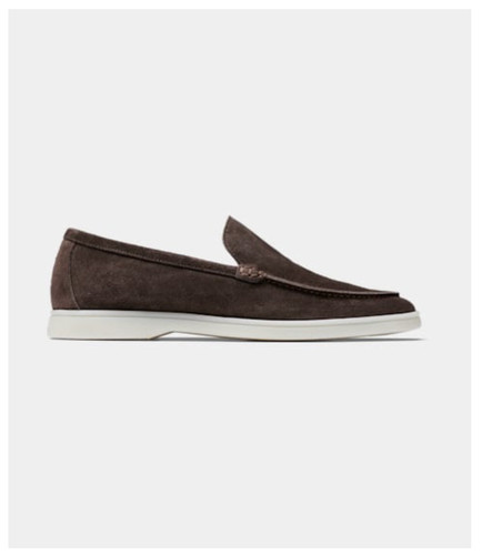 Suitsupply brown slip suede - suitsupply,