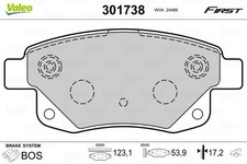 301738 BRAKE PAD SET, DISC