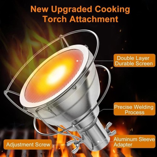 Culinary torch attachment - culinary,