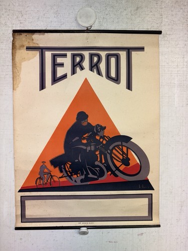 Rare antique motorcycle terrot - rare,