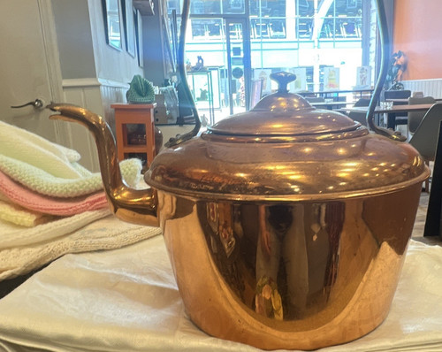 Copper brass stove top - copper, &