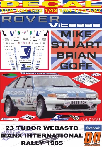 Decal rover 3500 - rover, vitesse