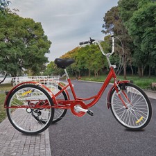 24inch Adult Tricycle 6-Speed