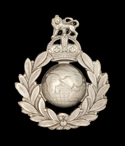 Royal marines cap - cap, badge