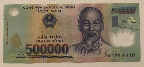 500 000 dong vietnam bank - 500,000,