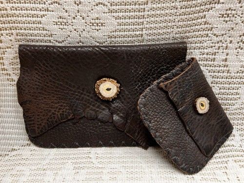 Vtg handmade purse textured - purse,