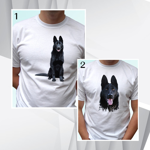Black german shepherd shirt - german,