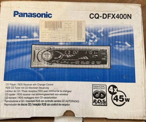 Panasonic car player rds - panasonic,