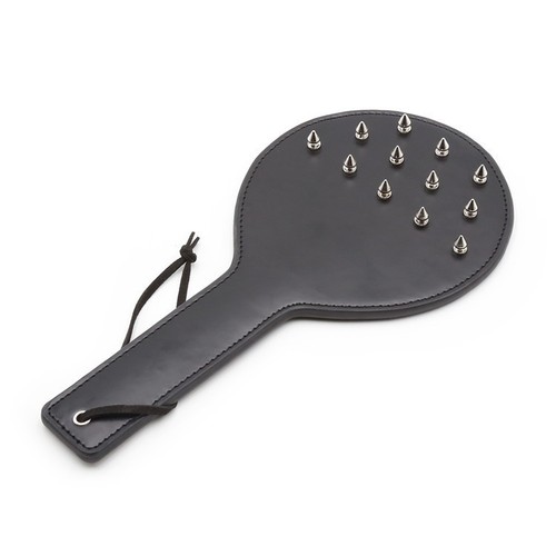 Studded spiked spanking paddle - studded,