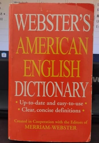Webster american english - webster's,