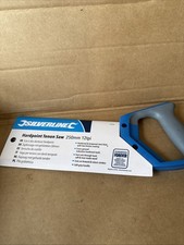 Silverline 250mm Hardpoint Mitre Soft Grip Tenon Saw 12 tpi For Cutting Wood