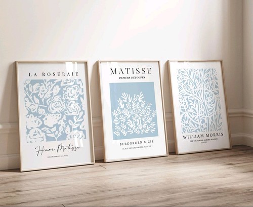 Matisse botanical prints set - botanical,