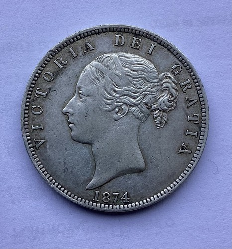 1874 queen victoria sliver - 1874,
